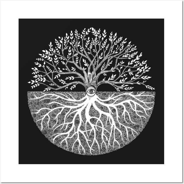 Druid Tree of Life Wall Art by BrendaErickson